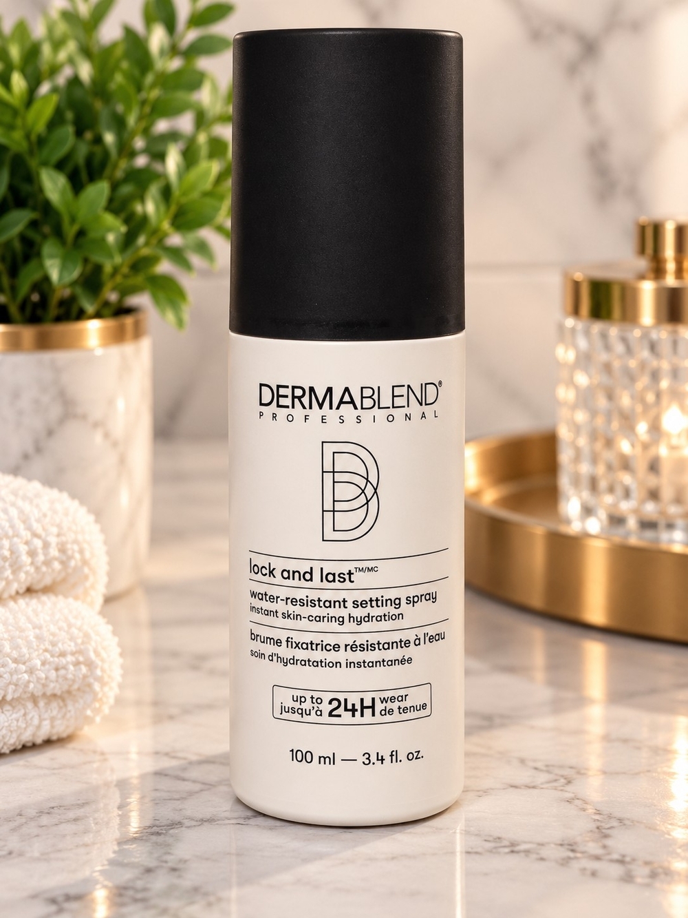 Dermablend Lock and Last Water-Resistant Setting Spray — New